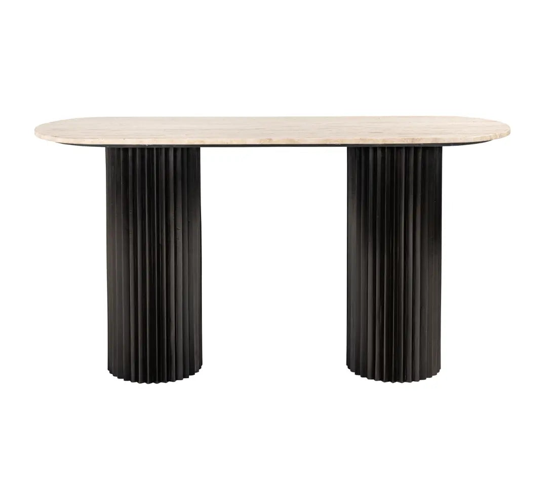 Hampton Dark Brown Console Table Home Store Living