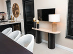 Hampton Dark Brown Console Table Home Store Living