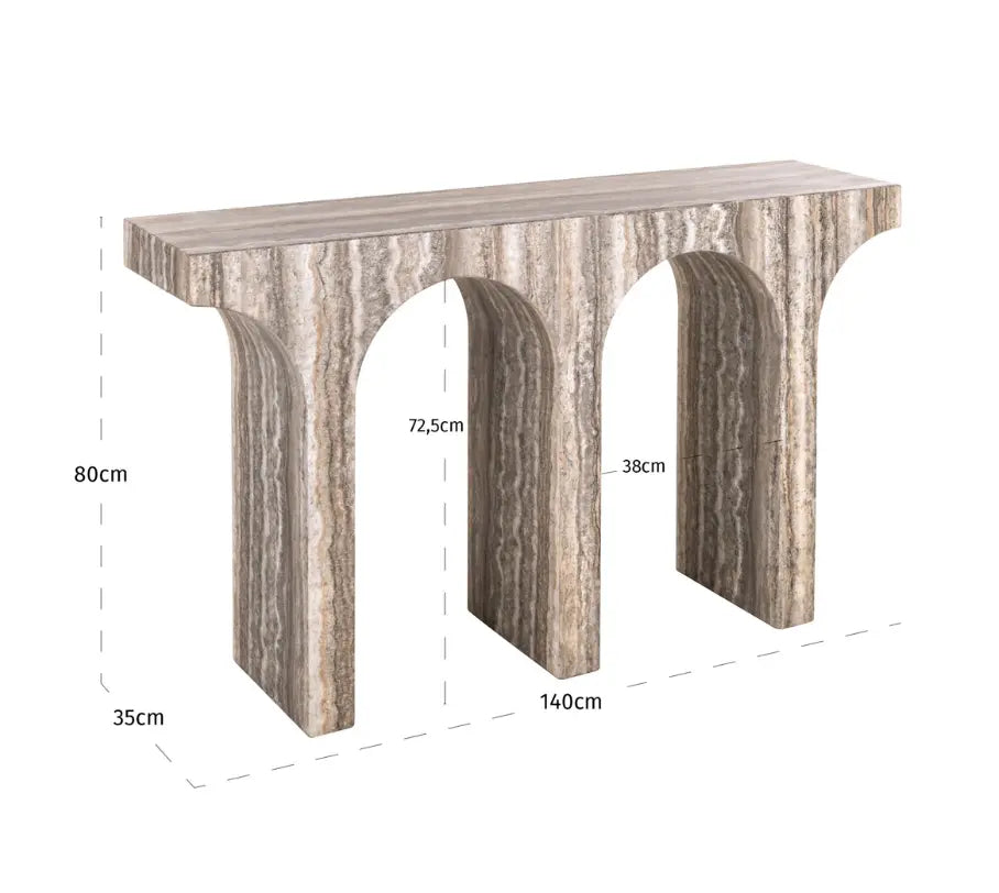 Dulce Grey Console Table Home Store Living