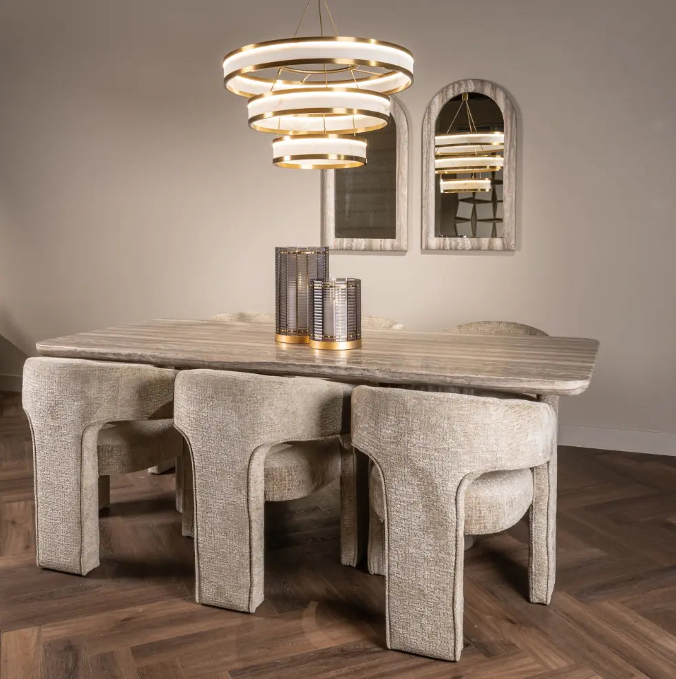 Dulce Grey Dining Table 225cm Home Store Living