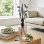 Maison Parfum 2000ml Coco Ribbed Reed Diffuser Lesser & Pavey Ltd