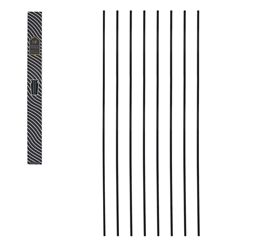 36mm Black Rattan Reed Sticks Lesser & Pavey Ltd