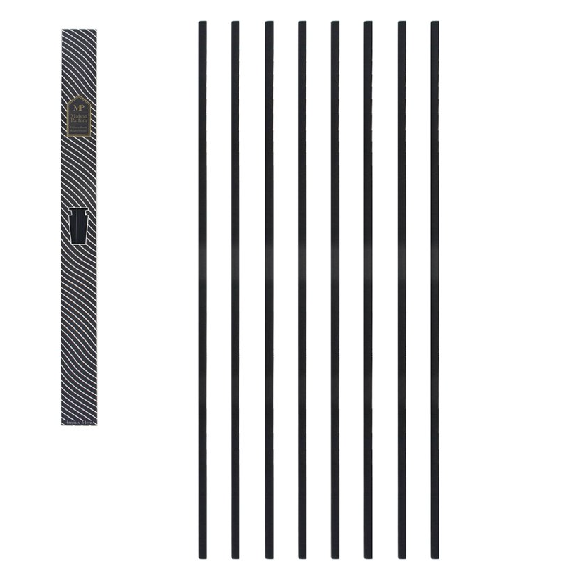 54mm Black Rattan Reed Sticks Lesser & Pavey Ltd