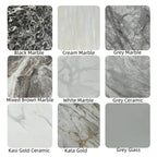 Louis Grey Marble Dining Table 1.5 m Home Store Living