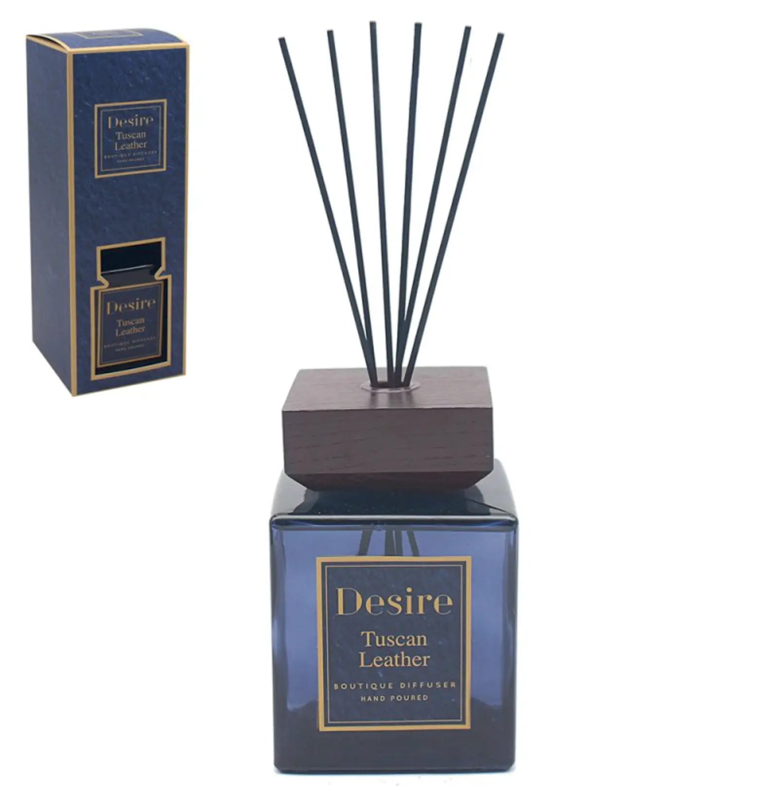 Desire Diffuser Tuscan Leather Reed Diffuser 1000ml Lesser & Pavey