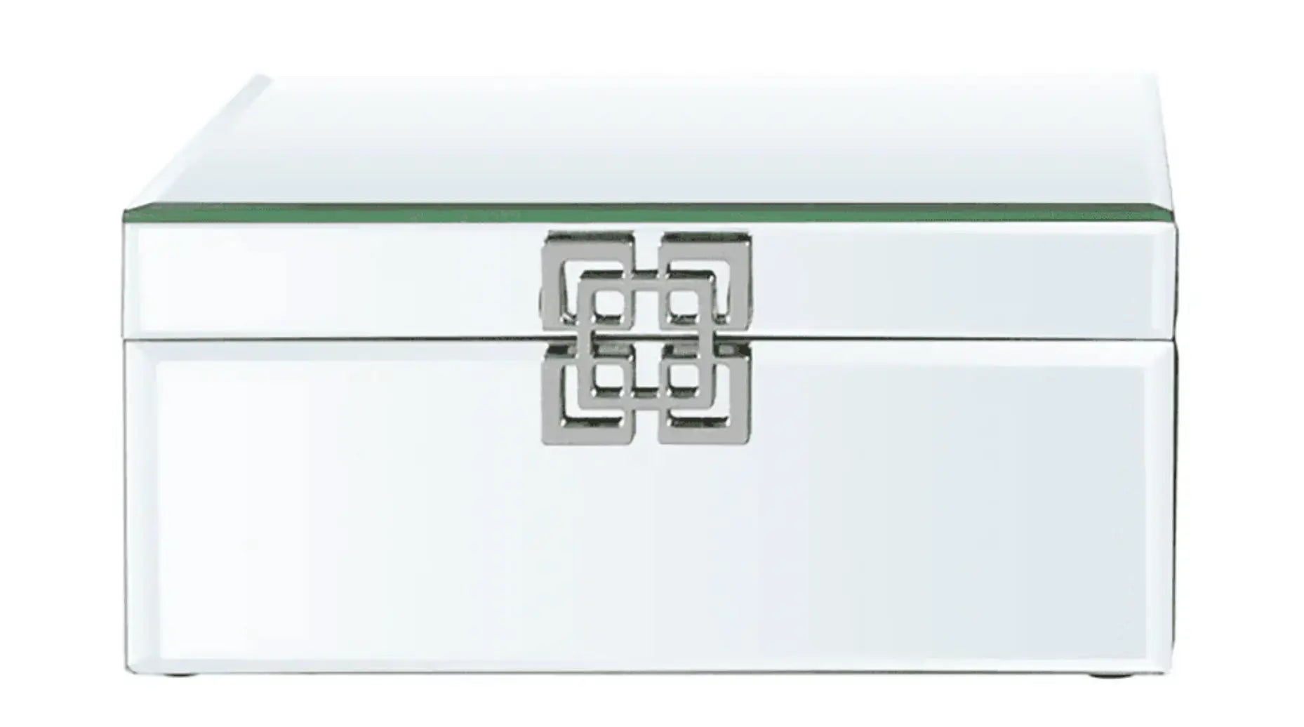 Mirrored Chrome Jewellery Box Chrome Large CIMC