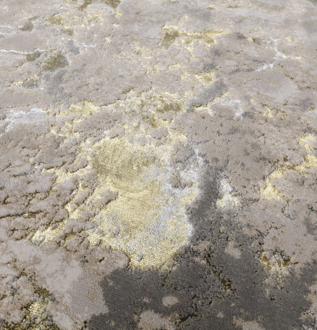 Aurora Galaxy Gold Rug Home Store Living