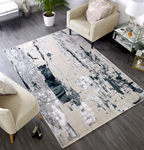 Aurora Glacier Abstract Rug Home Store Living