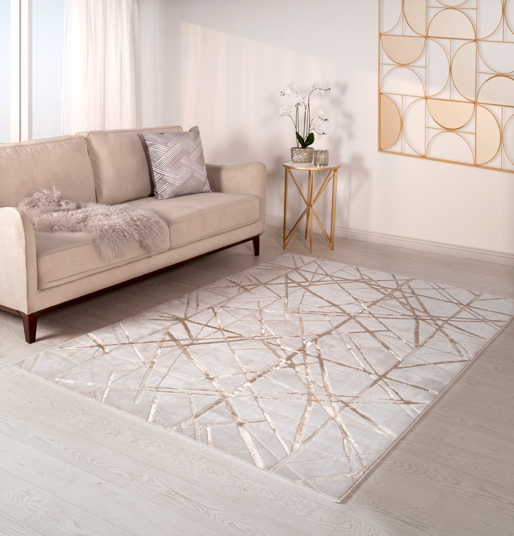 Aurora Mica Abstract Rug Home Store Living