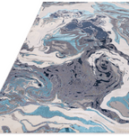 Aurora Ocean Abstract Rug Home Store Living