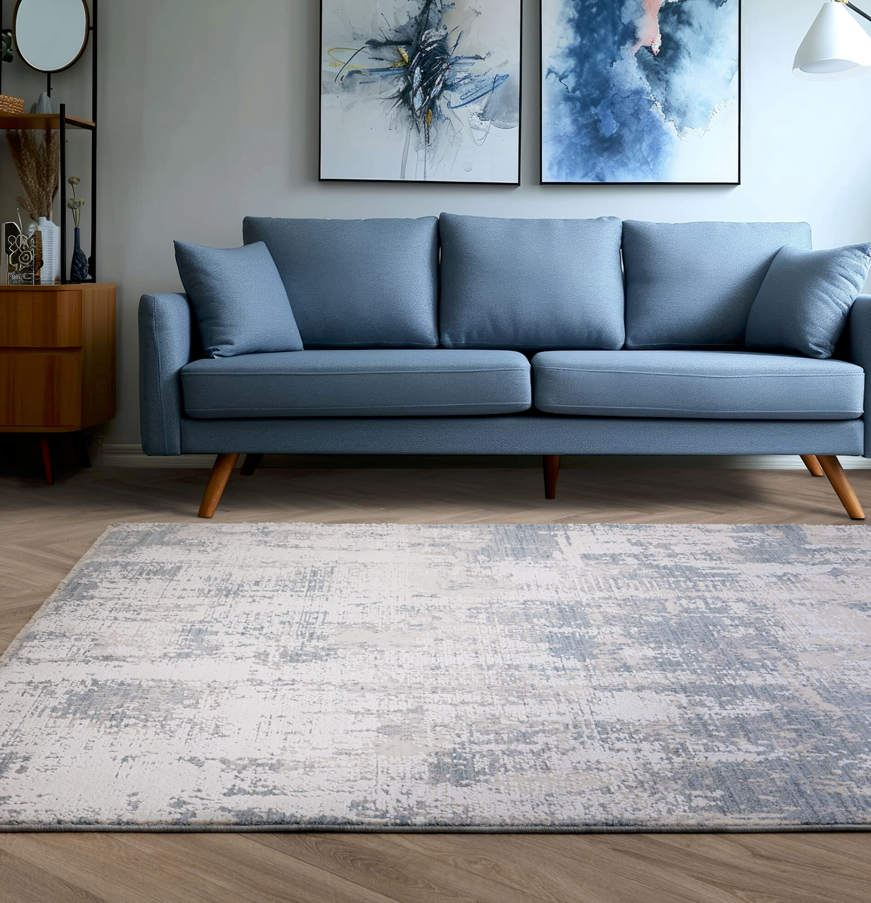 Seville Zafra Grey Rug Home Store Living