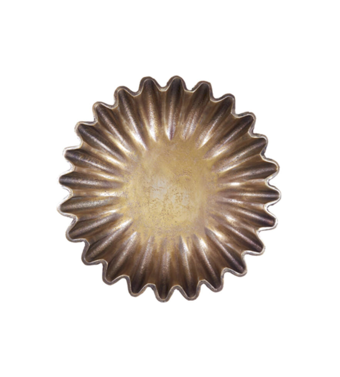 Dish Ø30x5 cm ZARIDA antique bronze Light and Living