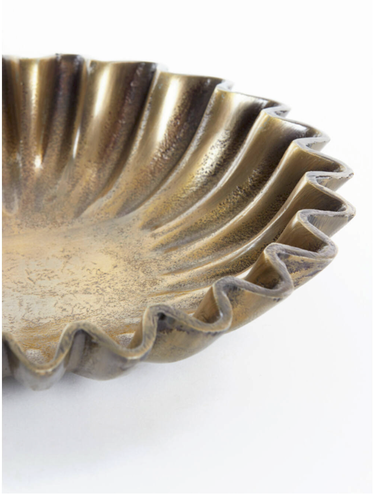 Dish Ø30x5 cm ZARIDA antique bronze Light and Living