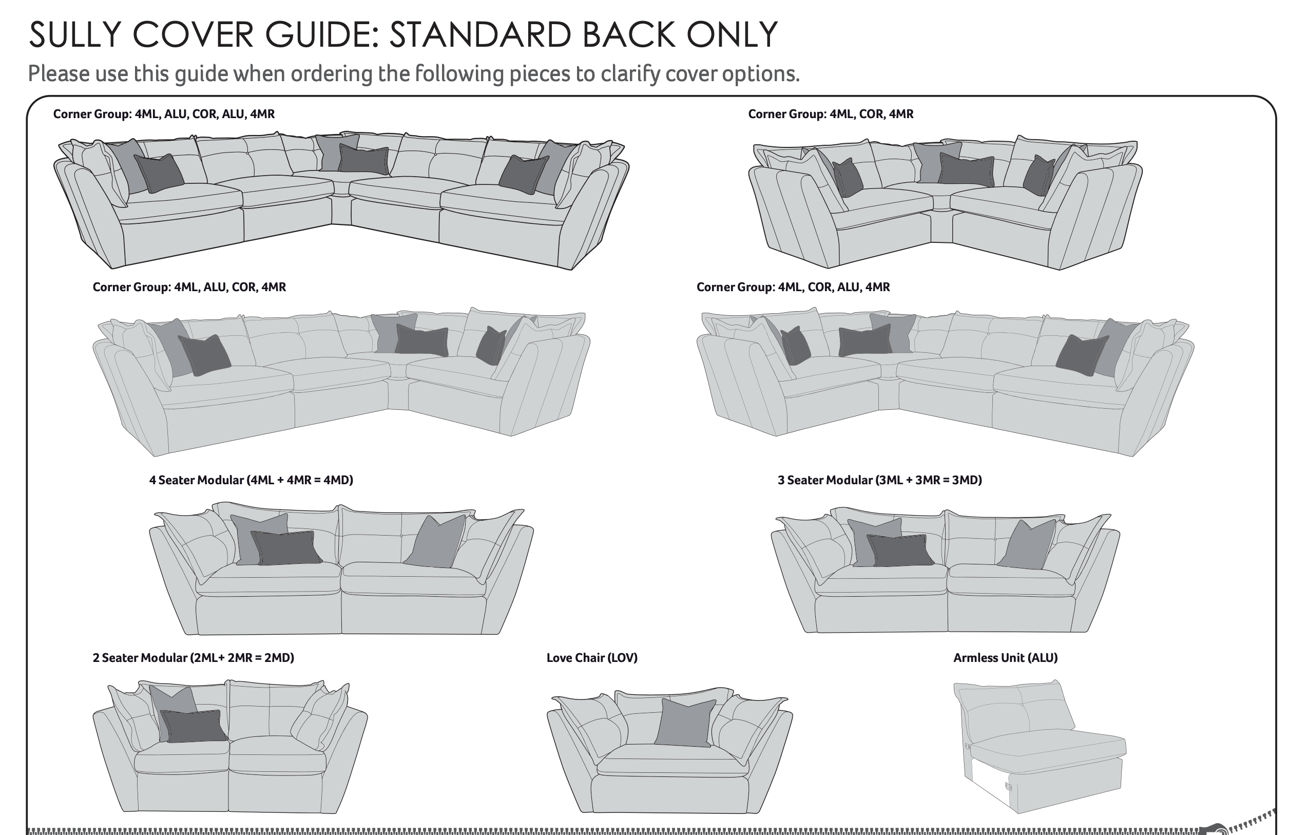 Sully Premium Truffle Sofa Range Buoyant