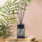 Desire Aroma Pomegranate Noir 2000ml Cut Glass Reed Diffuser Lesser & Pavey Ltd