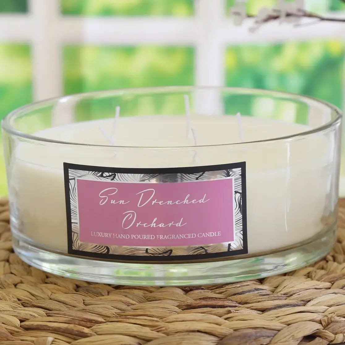 Sun Drenched Orchard - 5 Wick Candle Bowl Aromatize