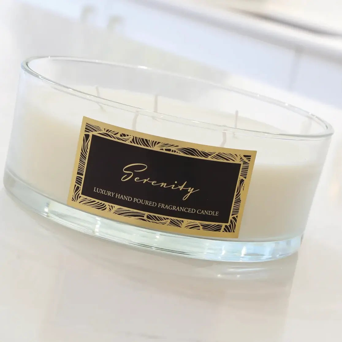 Serenity - 5 Wick Candle Bowl 990g Aromatize