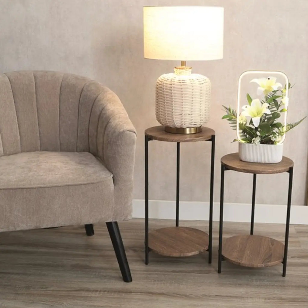 LED Floral Lamp Lily 30x35cm straits