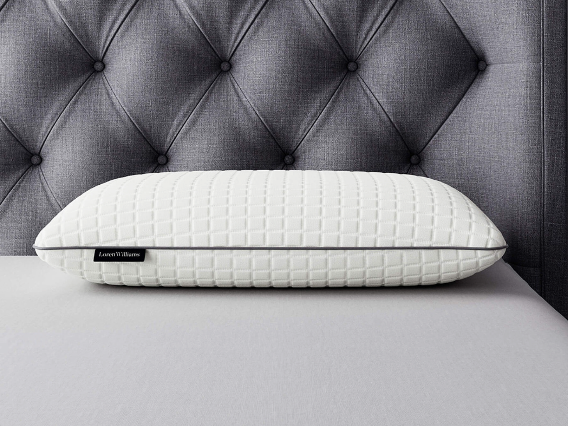 Loren Williams Standard Low Profile Latex Pillow loren williams