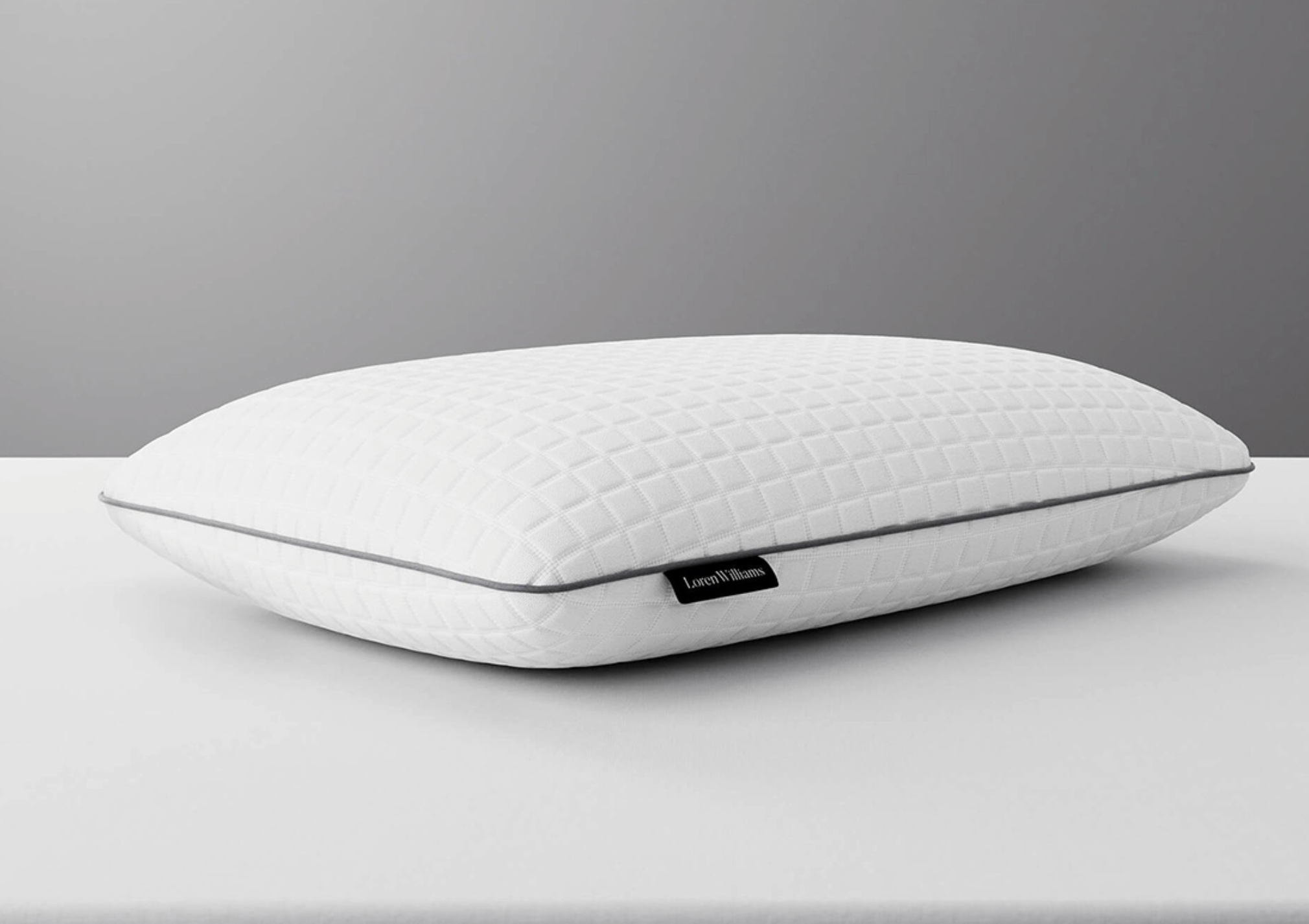 Loren Williams Standard Low Profile Latex Pillow loren williams