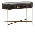 Luxor 1 Drawer Brown Console Table Home Store Living