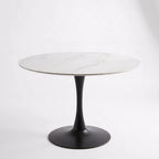 Bentayga 0.9m Round Dining Table w/ Black Base AWS TRADING LTD