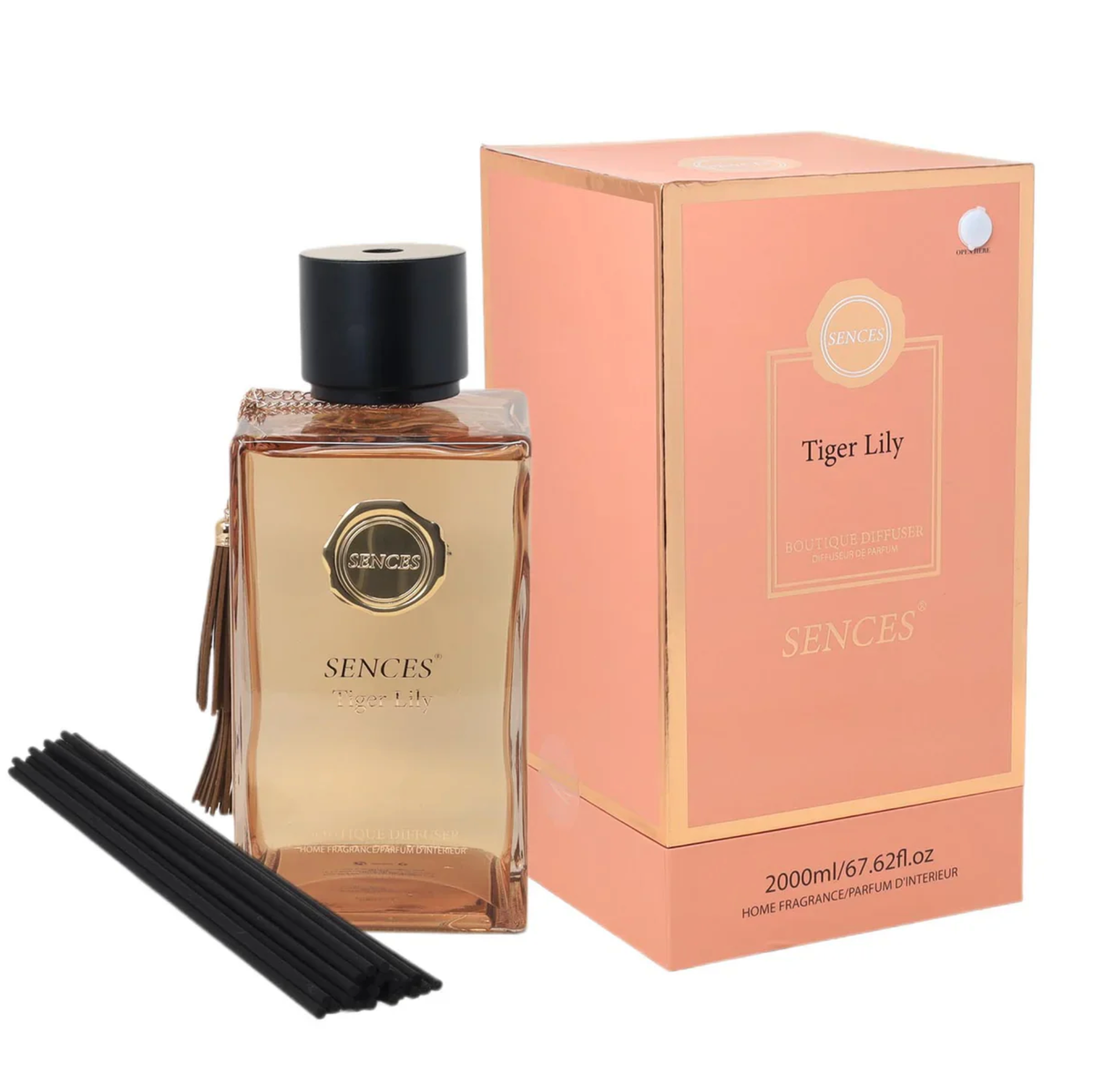 Sences Tiger Lily 2000ml Reed Diffuser Baltus Ltd