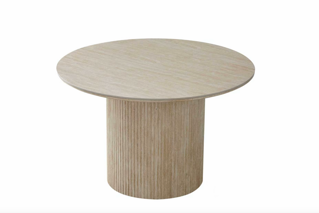 YS Luna 1.2m Sintered Stone Dining Table YS Interiors