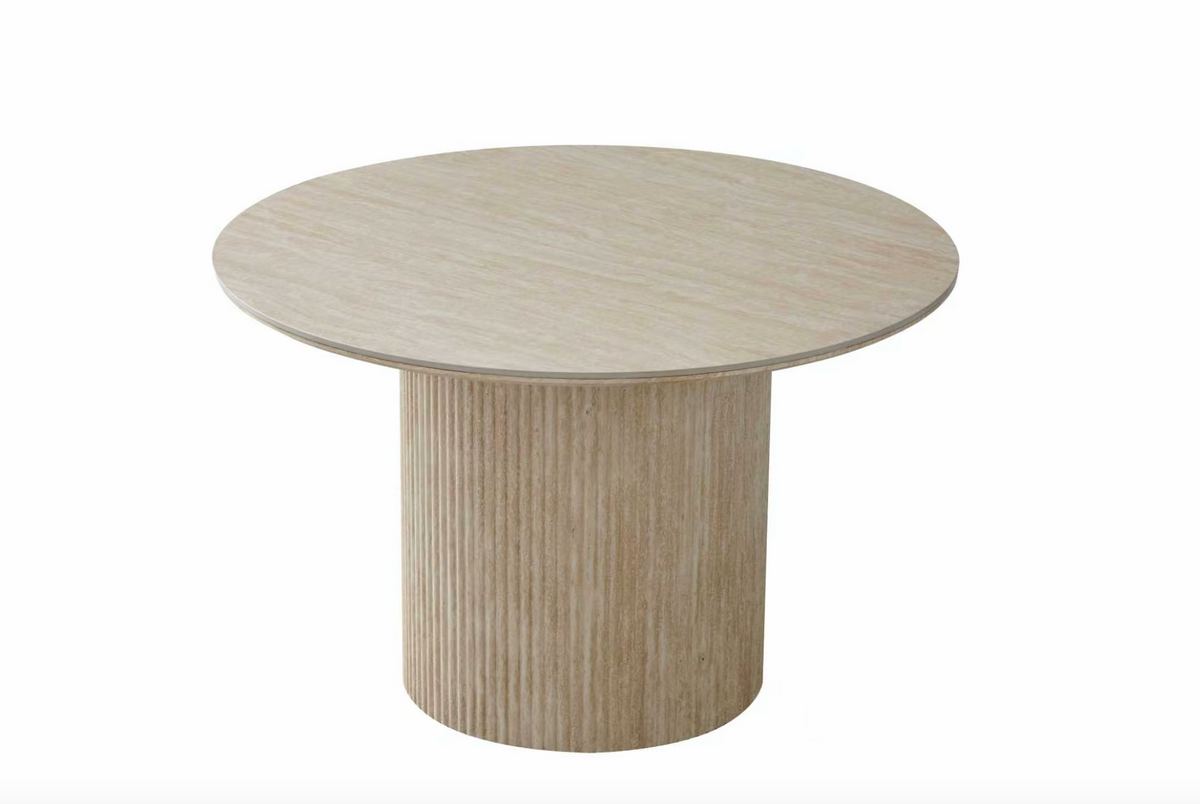 YS Luna 1.2m Sintered Stone Dining Table YS Interiors