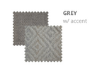 Bromley Fluted Chenille Sofa Range w/ Accents Lebus