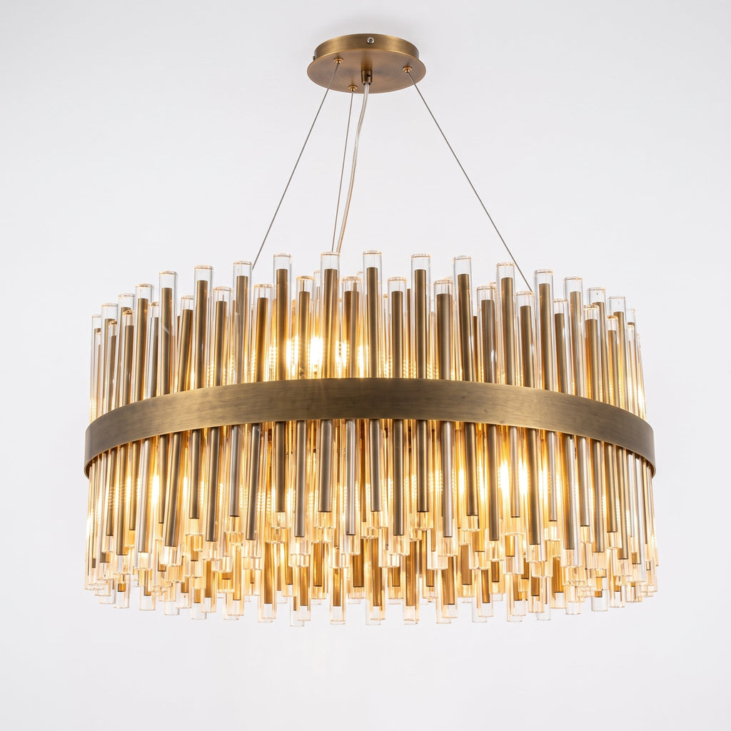 12/16 Light Antique Brass Ceiling Light China