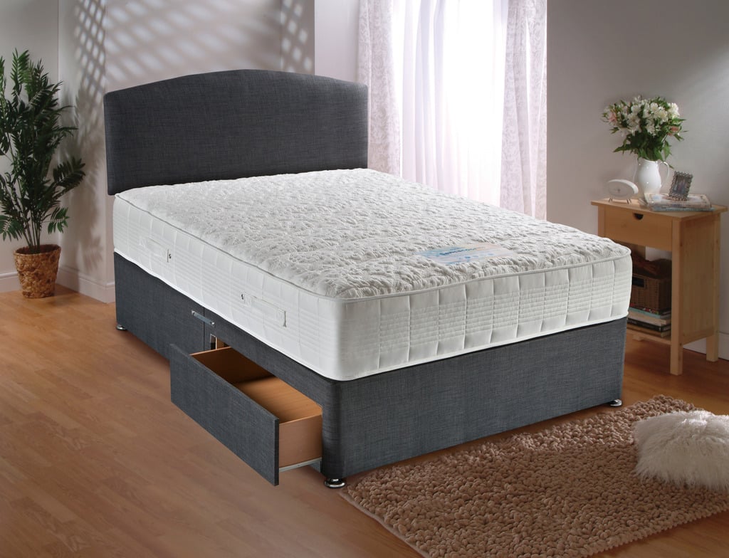 Sensacool Divan Bed Set with 24" Headboard