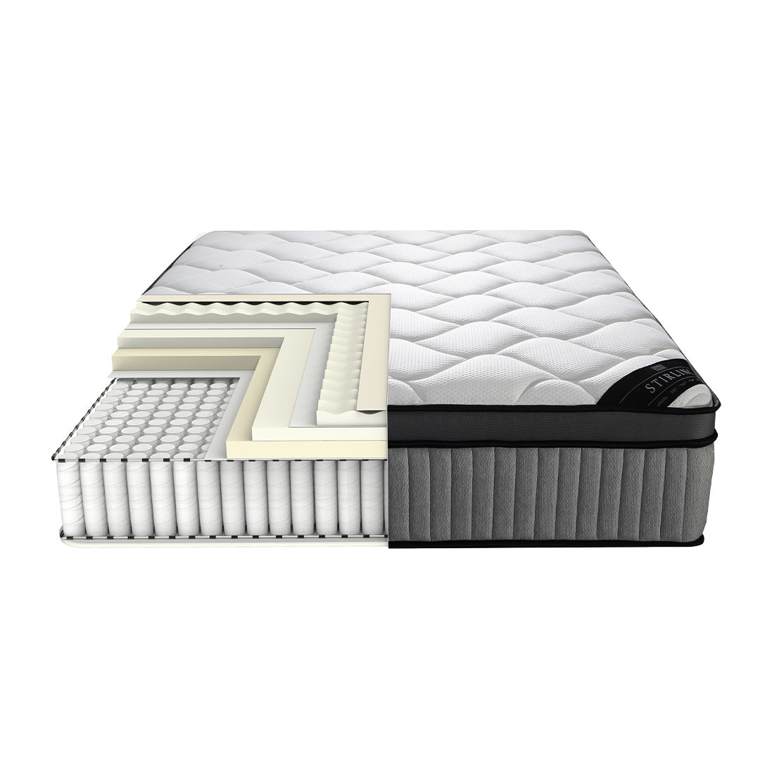 Loren Williams Stirling 1400 Zoned Pocket Sprung Mattress loren williams