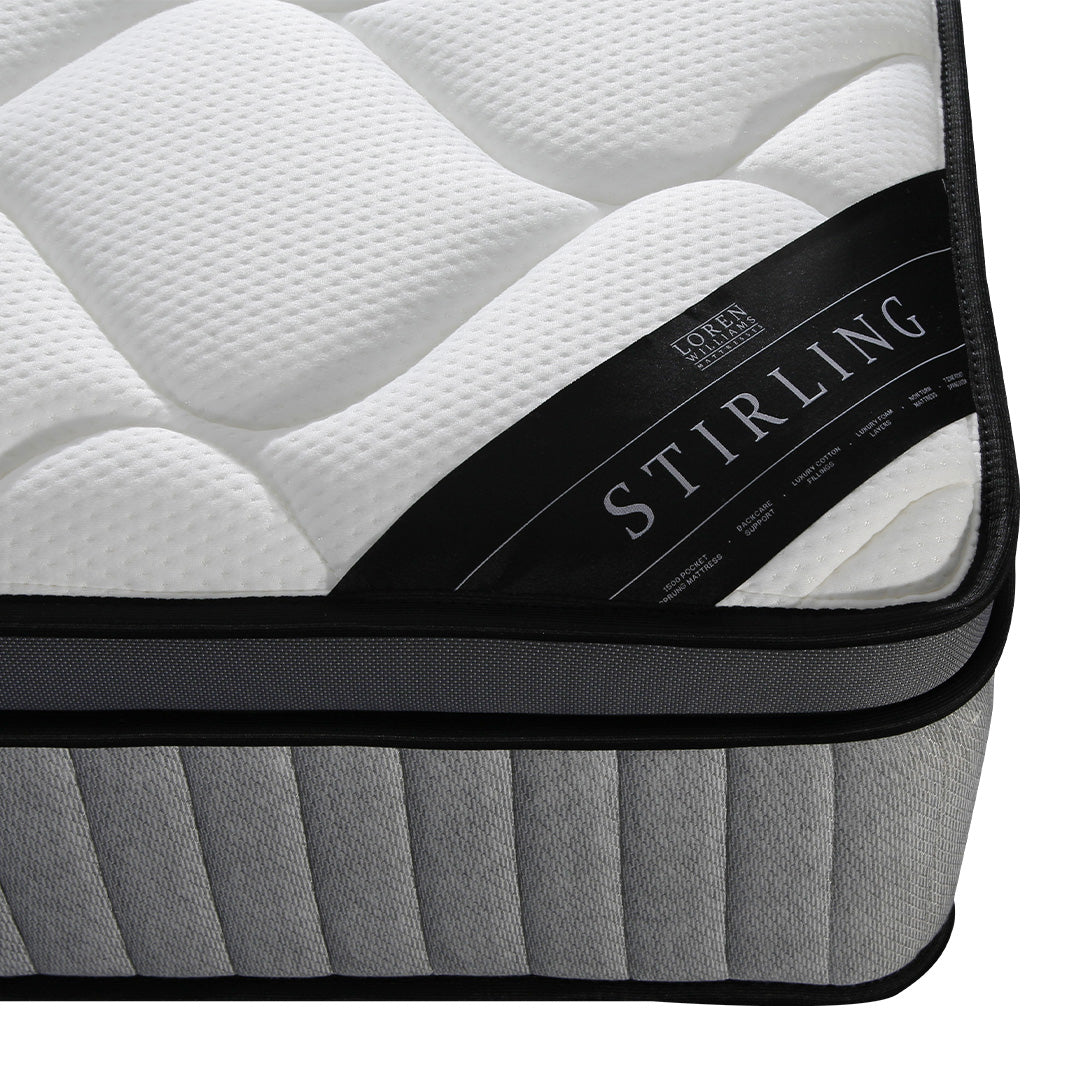 Loren Williams Stirling 1400 Zoned Pocket Sprung Mattress loren williams