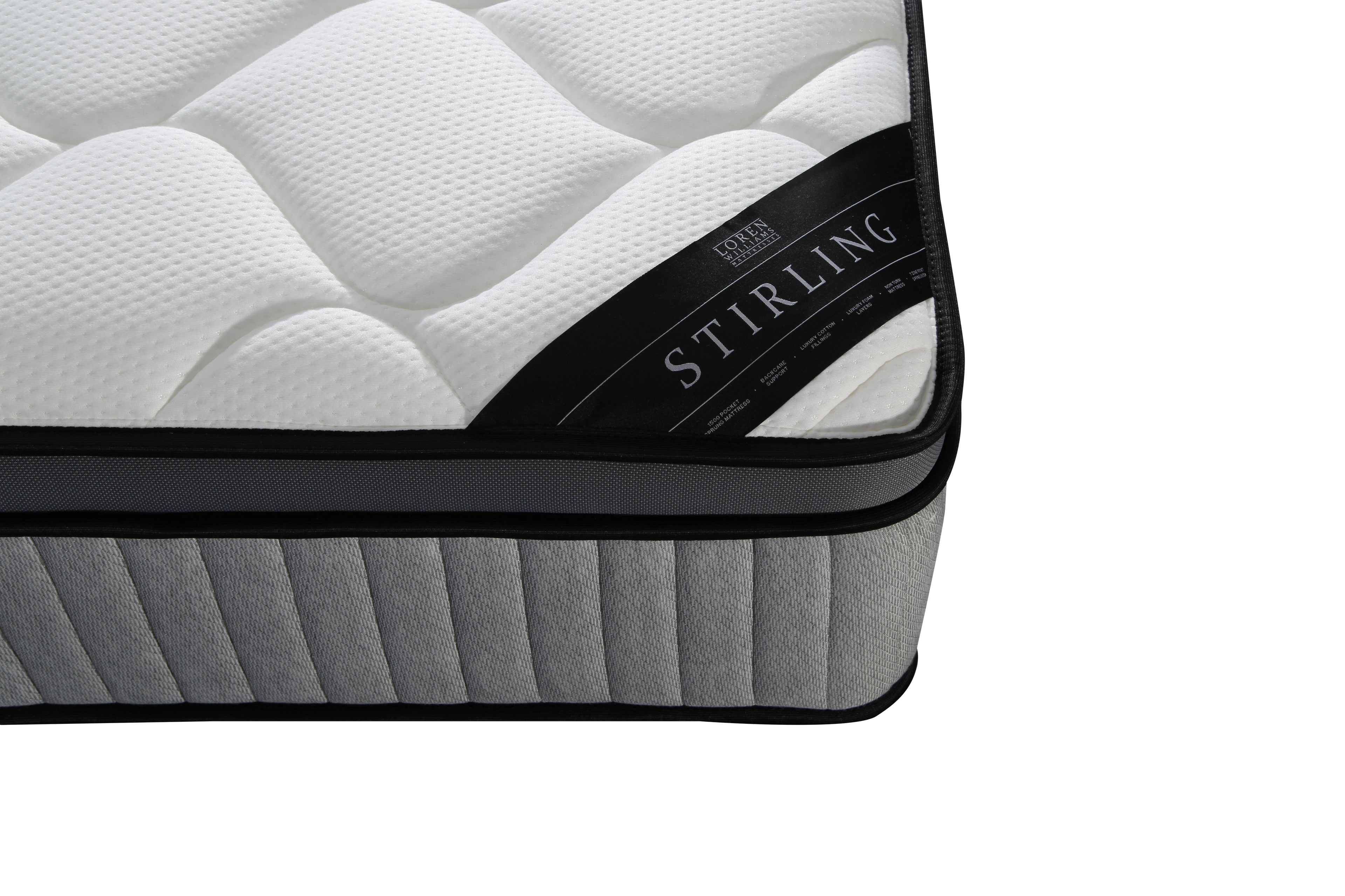Loren Williams Stirling 1400 Zoned Pocket Sprung Mattress loren williams