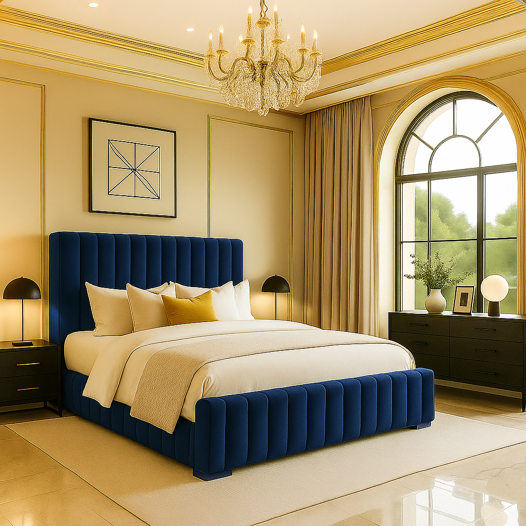 Stylo Upholstered Bed Frame Home Store Living