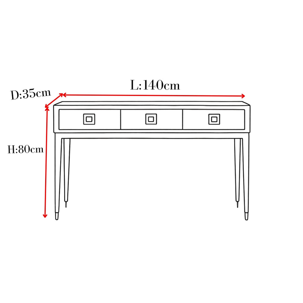 Belgravia Console Table YS Interiors