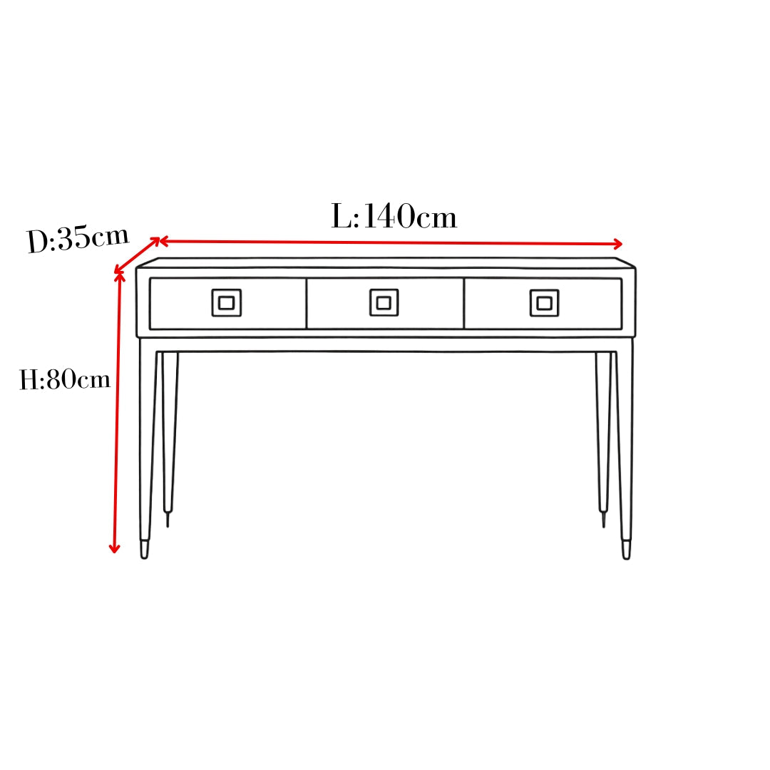 Belgravia Console Table YS Interiors