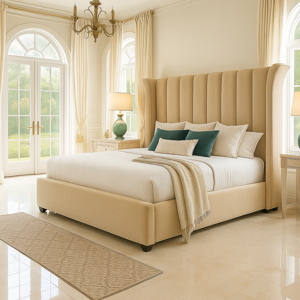 Tokyo Upholstered Bed Frame Home Store Living