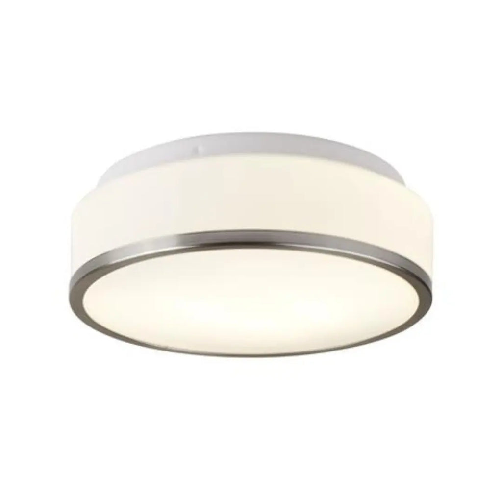 Jensen 2 Light Chrome and Opal Bathroom Light Home Store Living