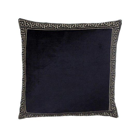 Apollo Embroidered Black Cushion Home Store Living