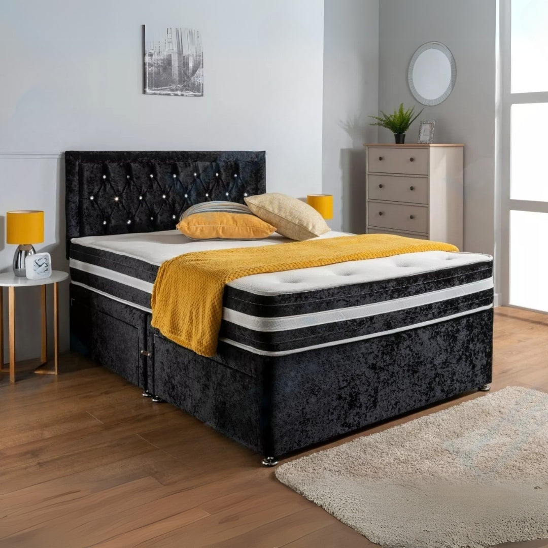 Memory Pocket 1000 Pocket Sprung & Memory Foam Mattress Home Store Living