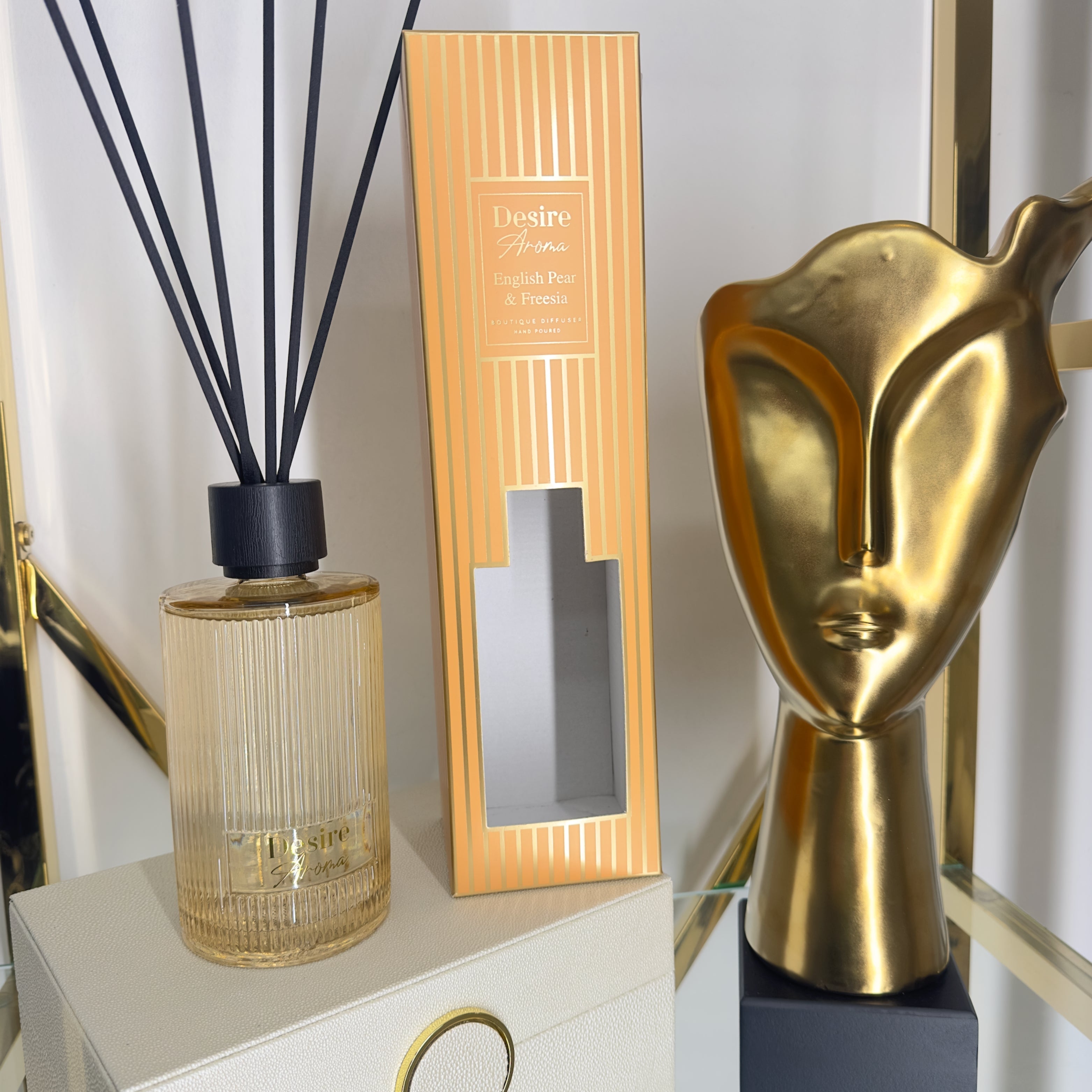 Desire English Pear & Freesia 500ml Reed Diffuser Lesser & Pavey