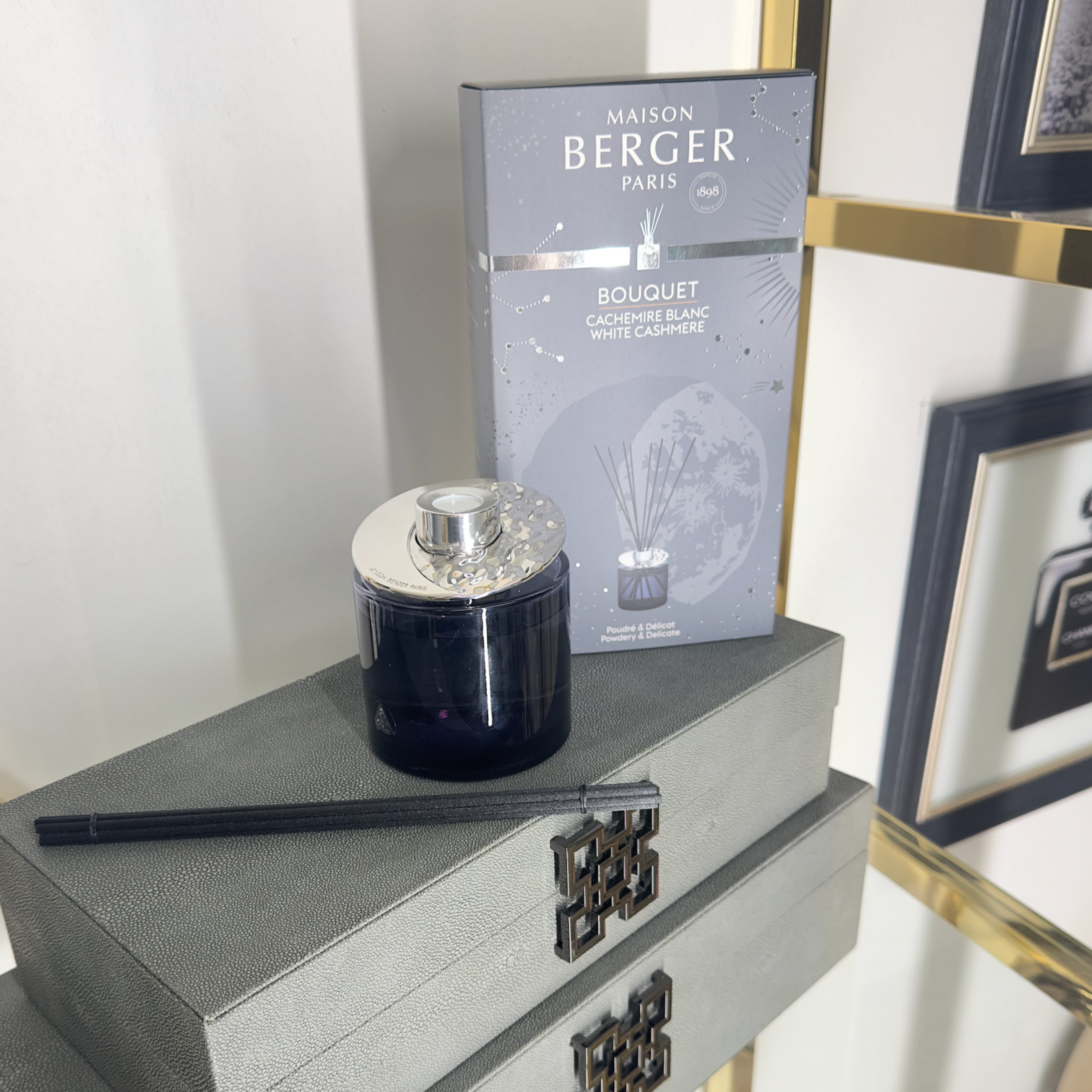 Maison Berger White Cashmere Scented Astral 180ml Reed Diffuser Maison Berger Paris