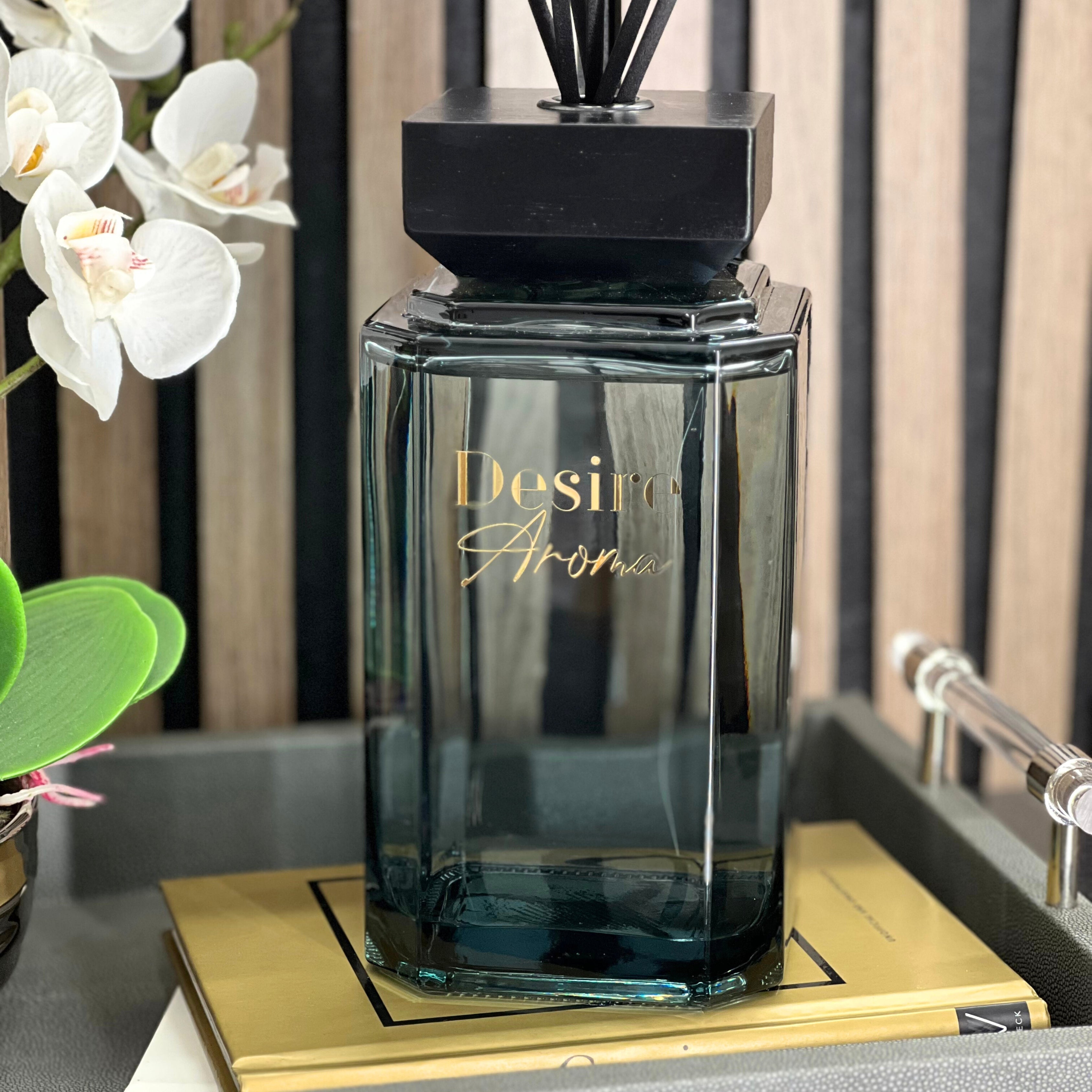 Desire Aroma Oud & Sandalwood 1000ml Reed Diffuser Lesser & Pavey