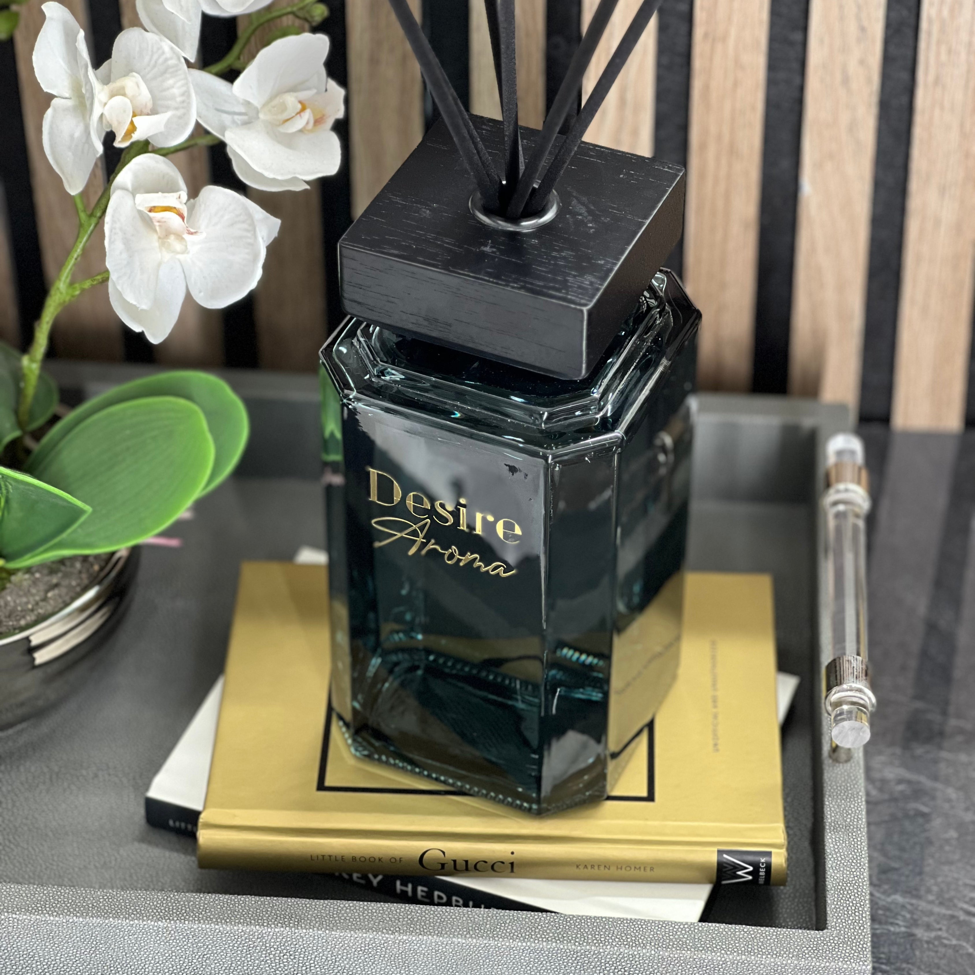 Desire Aroma Oud & Sandalwood 1000ml Reed Diffuser Lesser & Pavey