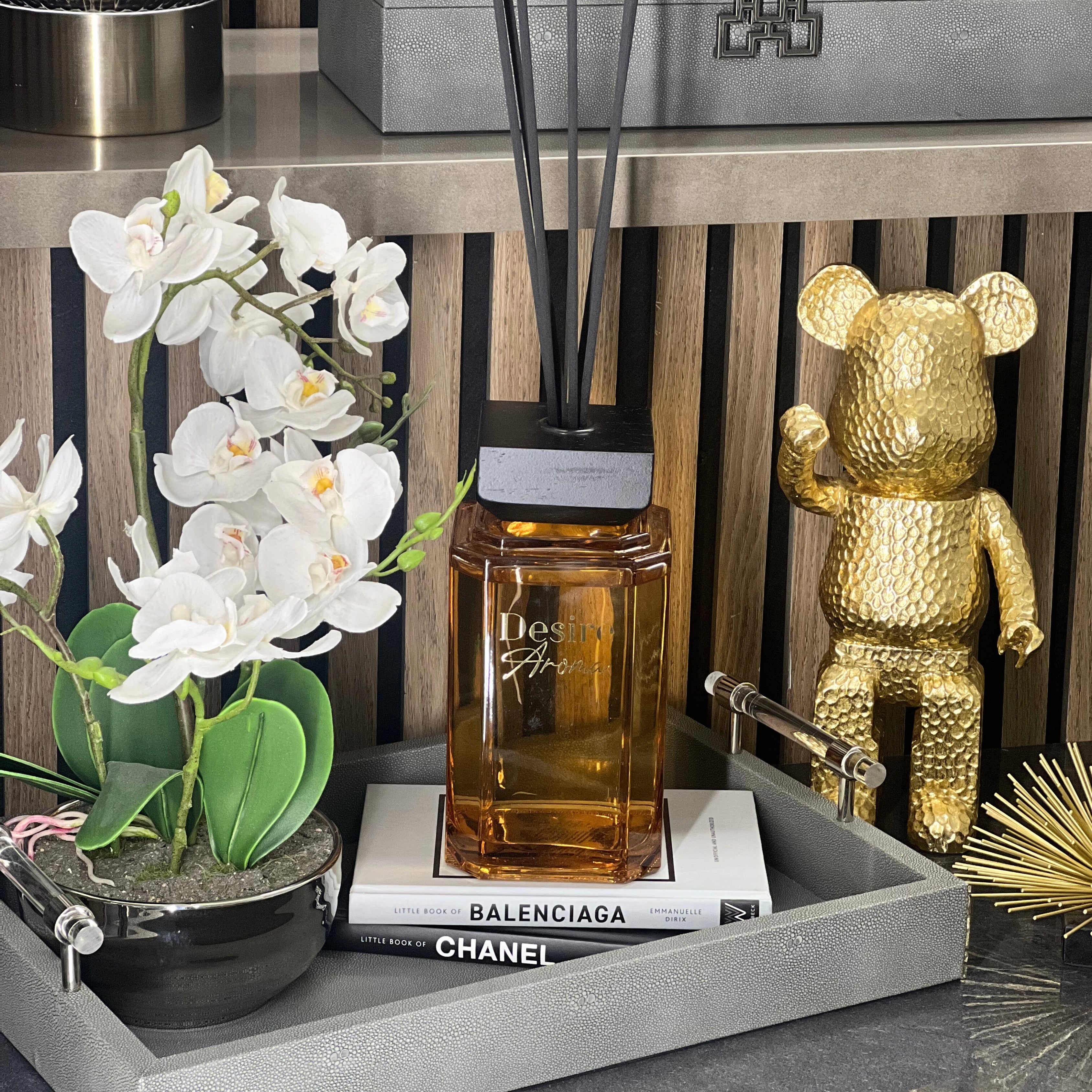 Desire Aroma Pomegranate & Peony 1L Reed Diffuser Lesser & Pavey Ltd