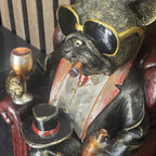 Frenchie in Armchair Home Ornament Lesser & Pavey Ltd