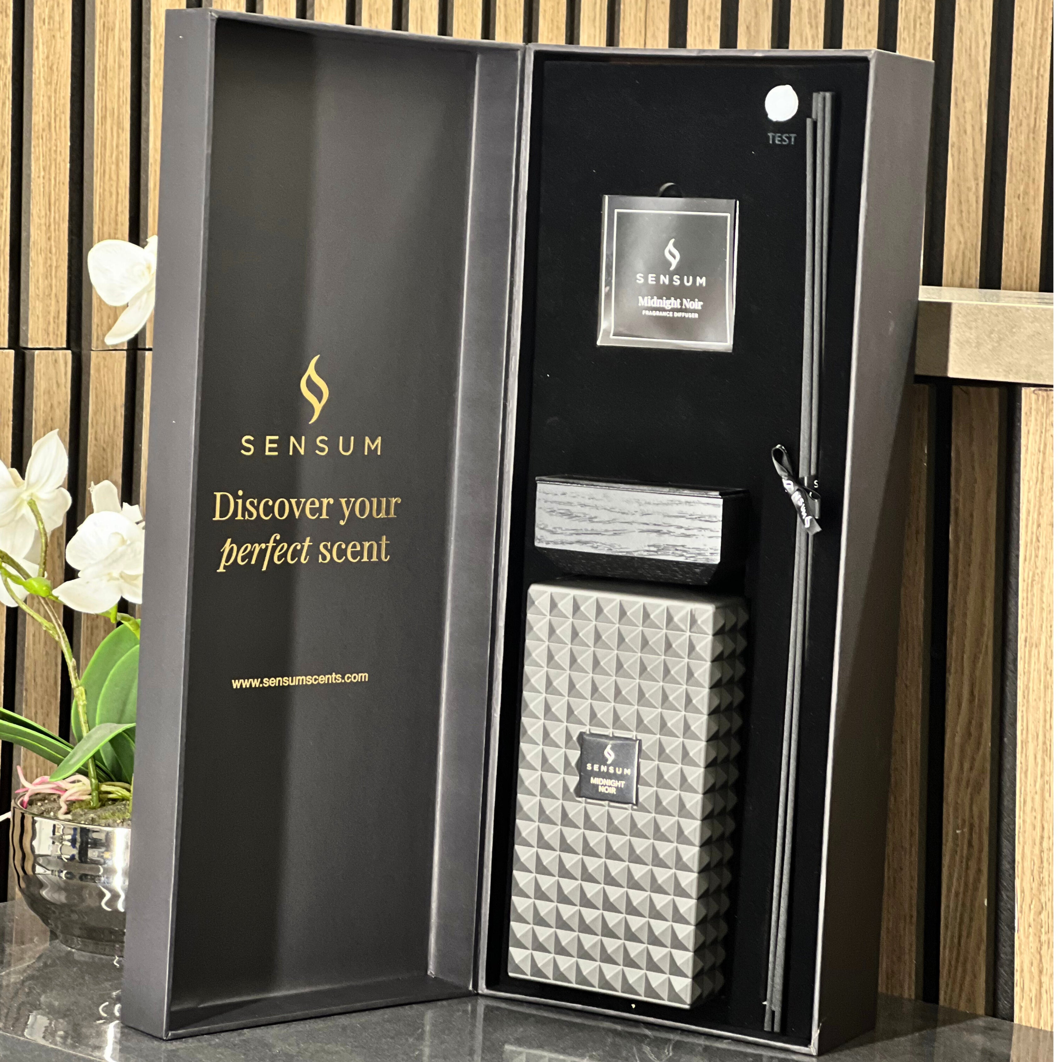 Midnight Noir - Sensum Reed Diffuser (1000ml) sensum
