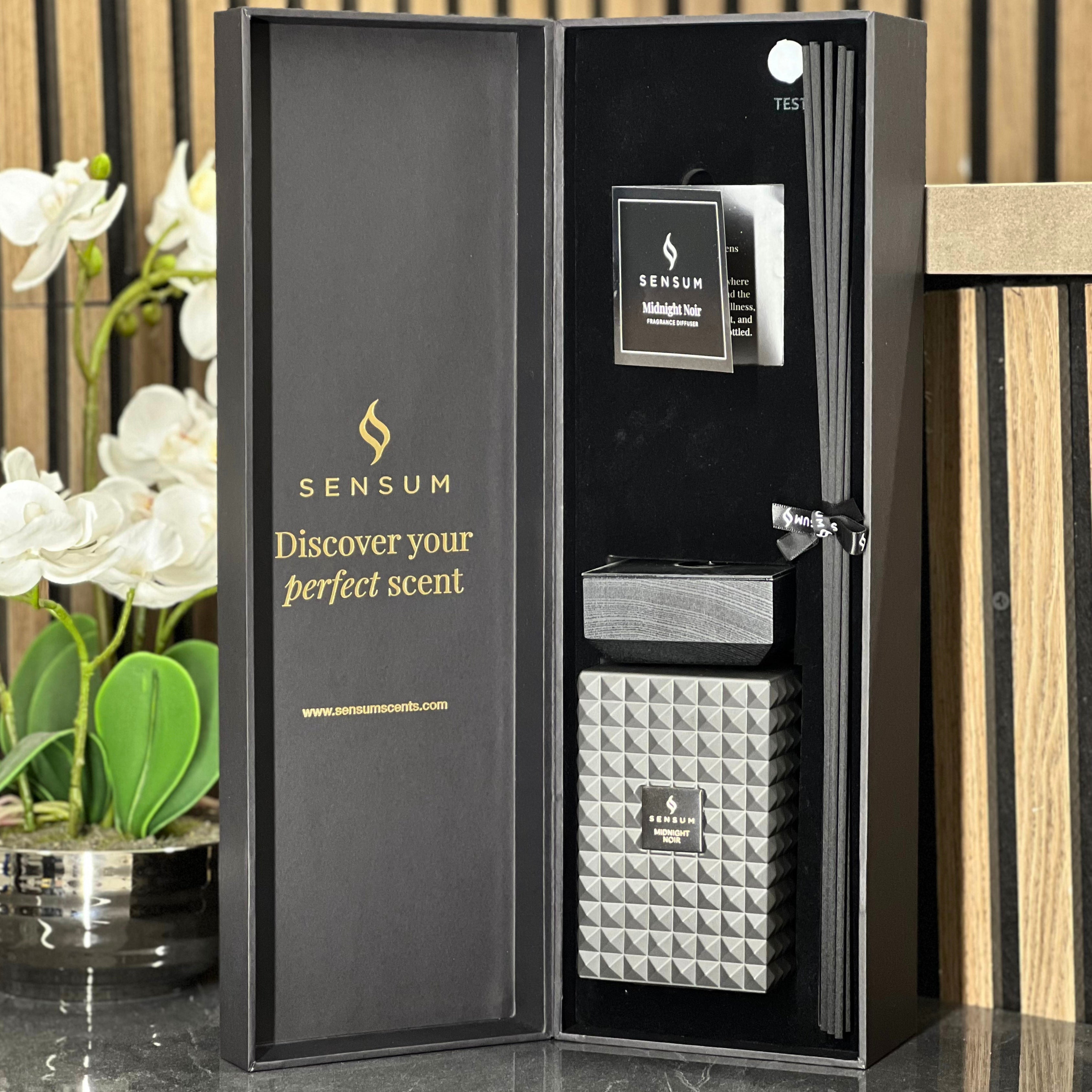 Midnight Noir - Sensum Reed Diffuser (500ml) sensum